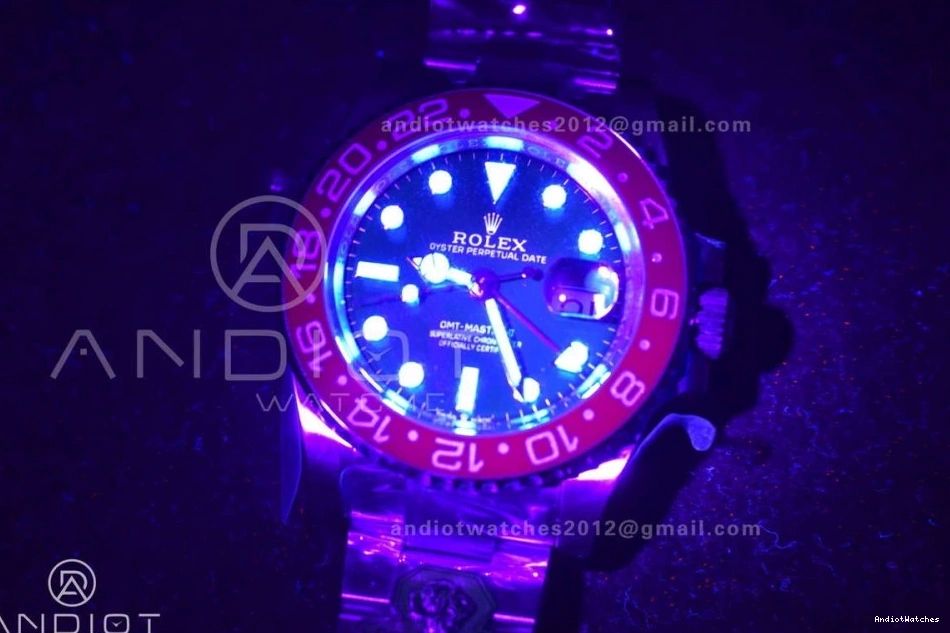 VR3285 Factory Black Gold GMT Weight BLRO Dial 929 Bold 1:1 126719 Oyster Bracelet Master CHS Gain on Edition II Best 1109